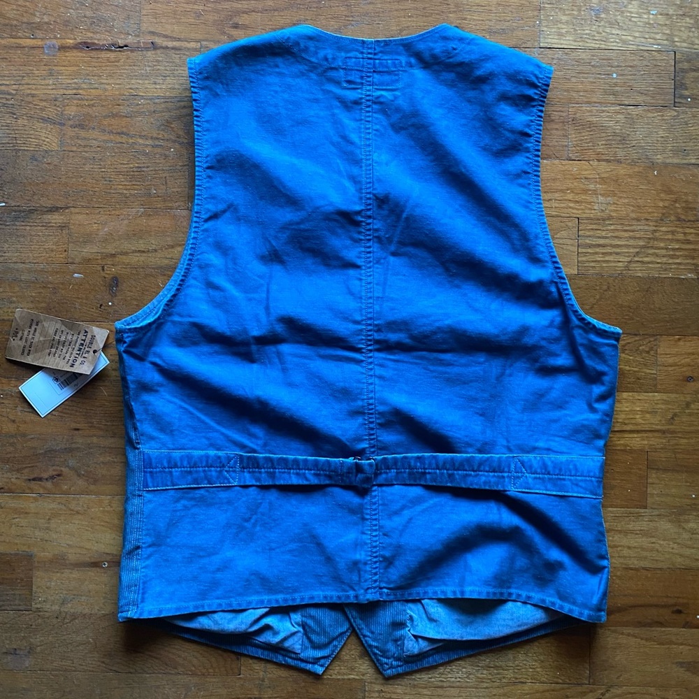 NWT RRL Denim Vest Size M - Picture 2 of 2